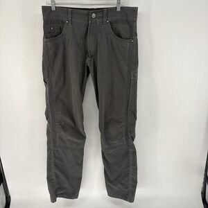 Kuhl Radikl Gray Pants Hiking Work Pants Utility Stretch Tech Men 32X31